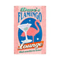 Flamingo Lounge Personalized 12 x 18