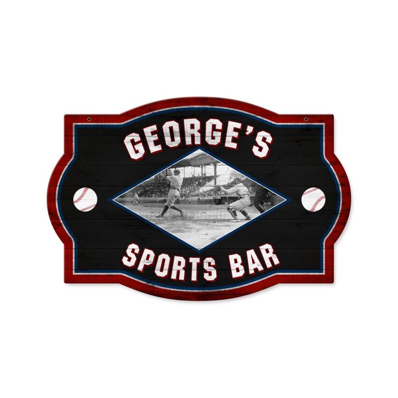 Dirty Dugout Tavern Personalized 18 x 12