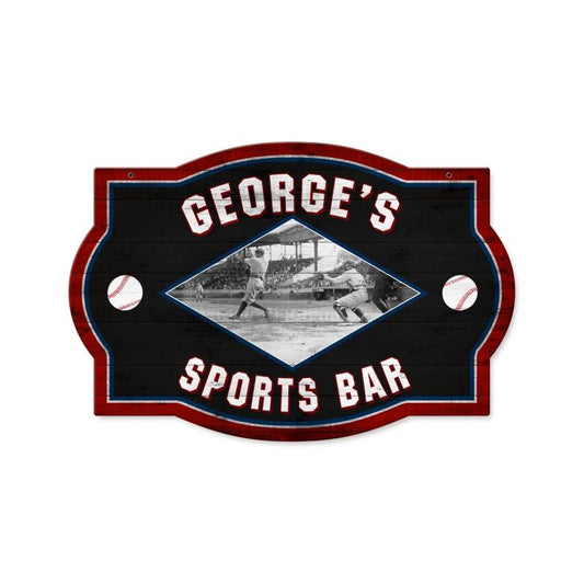 Dirty Dugout Tavern Personalized 18 x 12