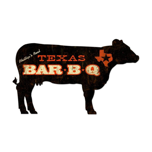 Bbq Cow Personalized 28 x 16