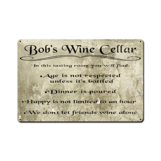 Wine Cellar Personalized 18 x 12