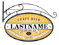 Craft Brewing Company Double Sided Personalized 24 x 14