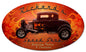 Speed Shop Hot Rod Personalized 24 x 14