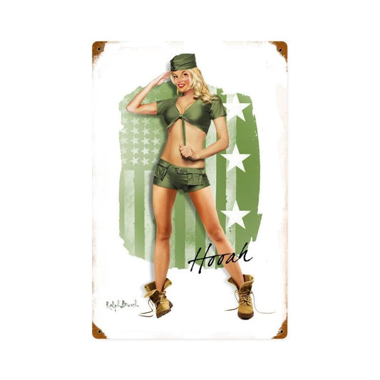 Army Girl 12 X 18