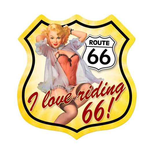Route 66 Pinup 15 x 15