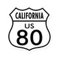Route 80 California 15 x 15