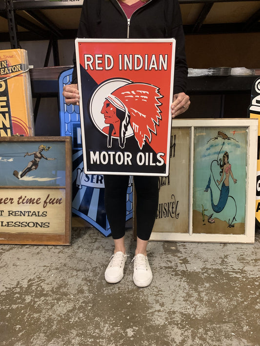 Red Indian Motor Oil