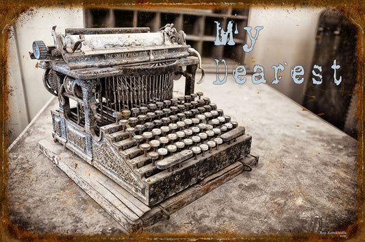 Typewriter 18 X 12