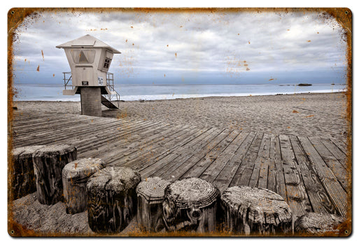 Laguana Tower Pilings 24 X 36