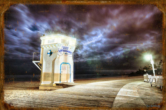 Laguna Beach Life Guard Tower Ii 24 X 16