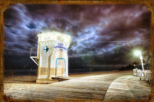 Laguna Beach Life Guard Tower Ii 18 X 12