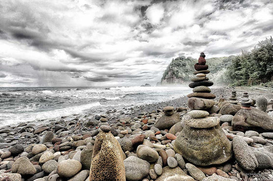 Stacked Rocks 24 X 16