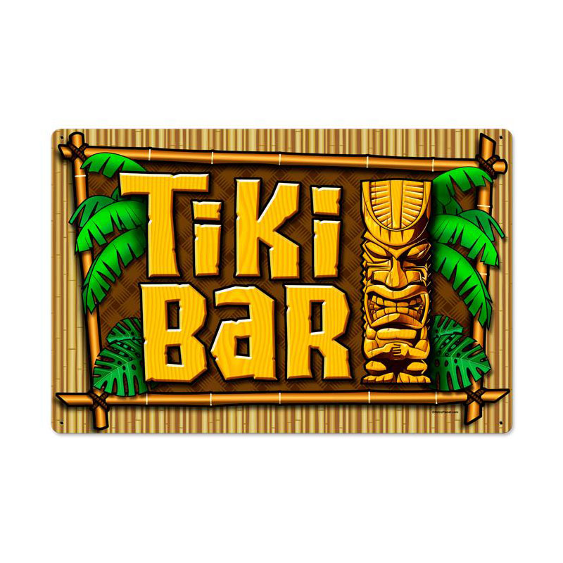 Tiki Bar 24 x 16