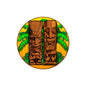 Tikis Round 14 x 14