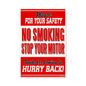 No Smoking 18 x 12