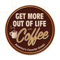 Get More Coffee 14 x 14