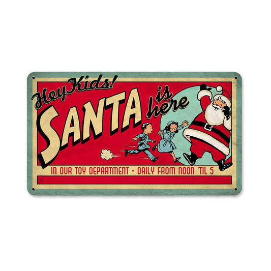Santa Toy Dept 8 x 12
