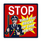 Stop Cop 12 x 12