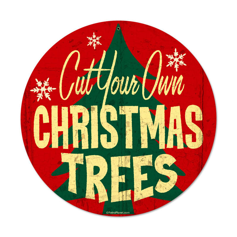 Christmas Trees 14 x 14