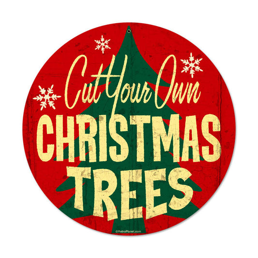 Christmas Trees 14 x 14