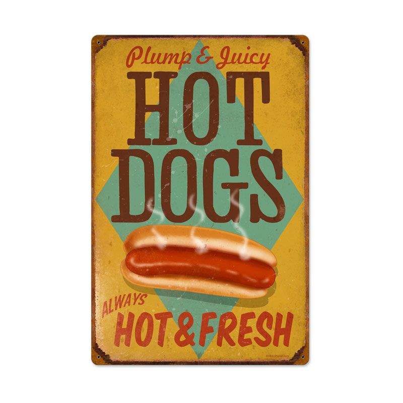 Hot Dogs 16 x 24