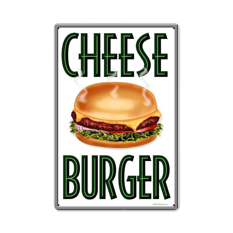 Cheese Burger 12 x 18