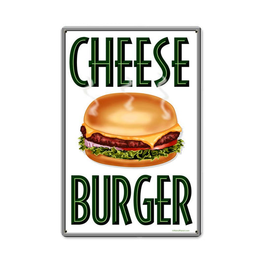 Cheese Burger 12 x 18