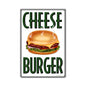 Cheese Burger 12 x 18