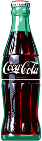 Coke Bottle 60S 2 Pcs 28 X 96