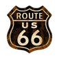 Route 66 Rusty 28 x 28