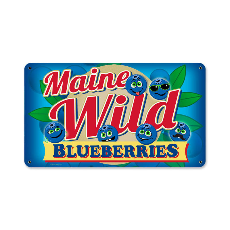 Wild Blueberries 14 x 8