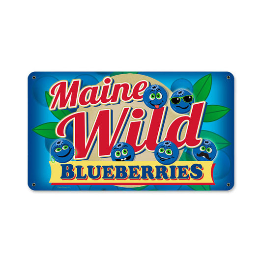 Wild Blueberries 14 x 8