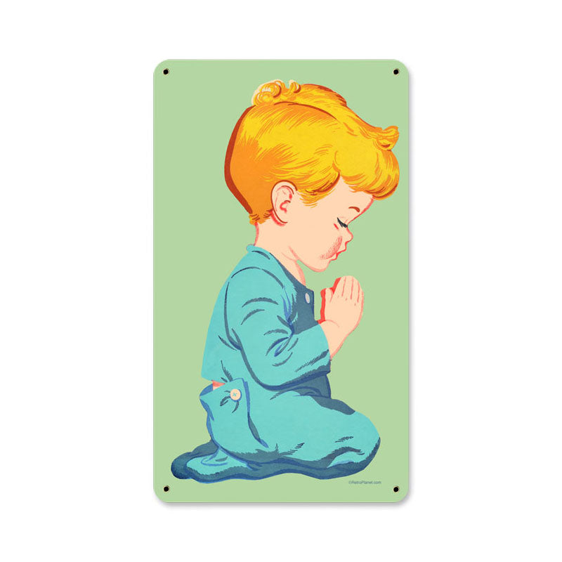 Praying Boy 8 x 14