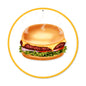 Hamburger 14 x 14