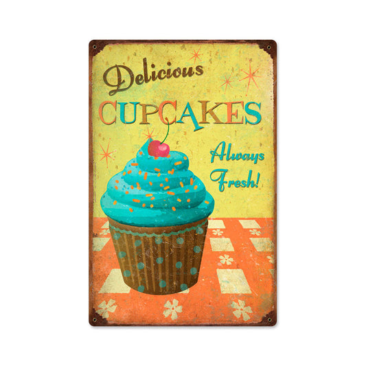 Cupcakes Delicious 12 x 18