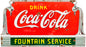 Coke Fountain Service Taps 2Pcs 48 X 26