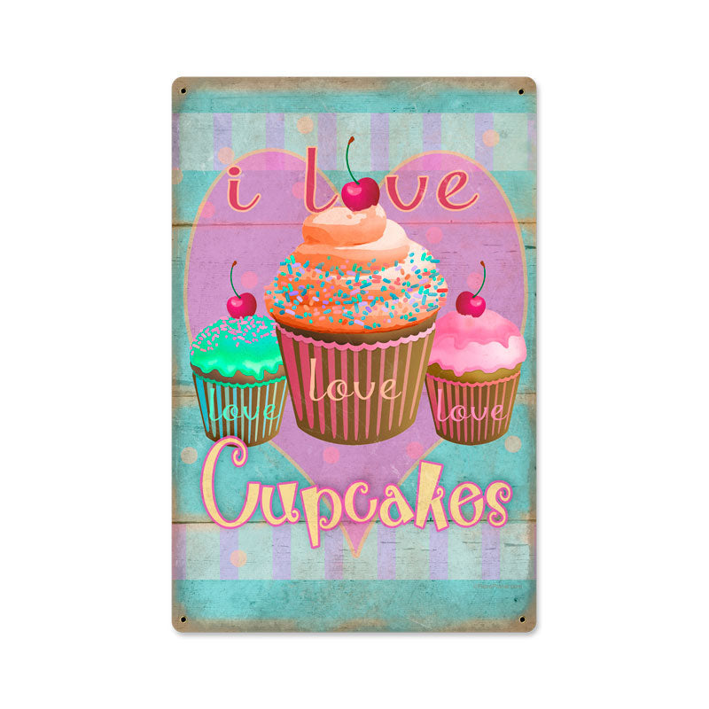Cupcakes Love 12 x 18