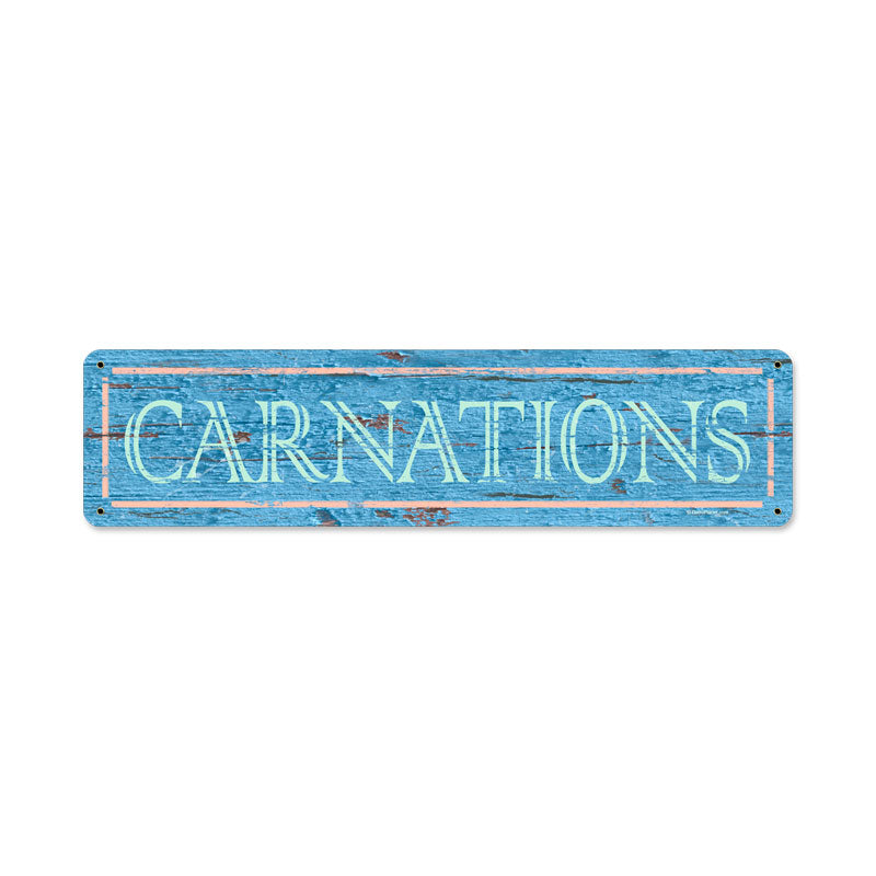 Blue Carnations 20 X 5