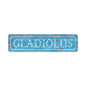 Blue Gladiolus 20 X 5