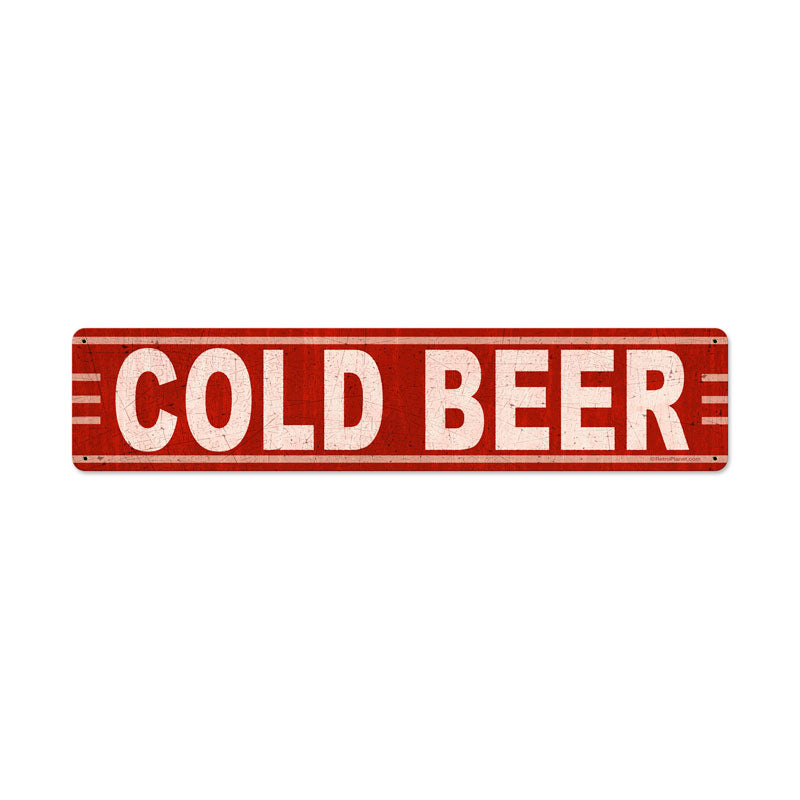 Cold Beer 28 x 6
