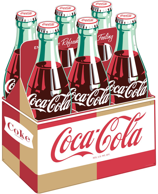 Coke Six Pack 2 Pcs 47 X 58