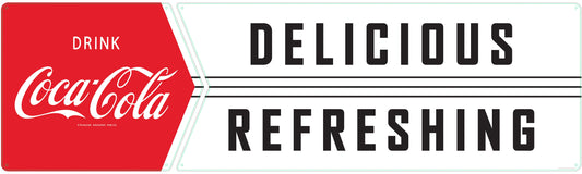 Coke Delicious Refreshing 2 Pcs 72 X 21
