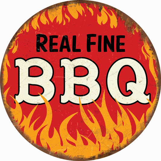 Real Fine Bbq Flames 42 X 42