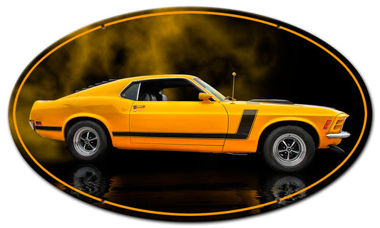 1970 Mustang Vintage Style Metal Sign 24 x 14