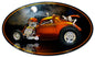 Skull Rat Rod 24 x 14
