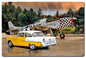 Mustang And Chevy 36 x 24