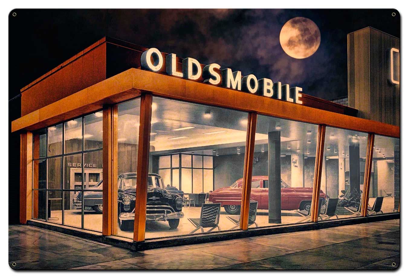 The Future Is Oldsmobile 36 x 24