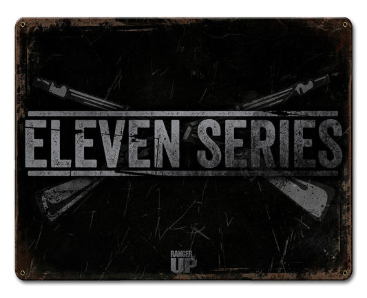 Eleven Series Vintage Style Metal Sign 12 X 15