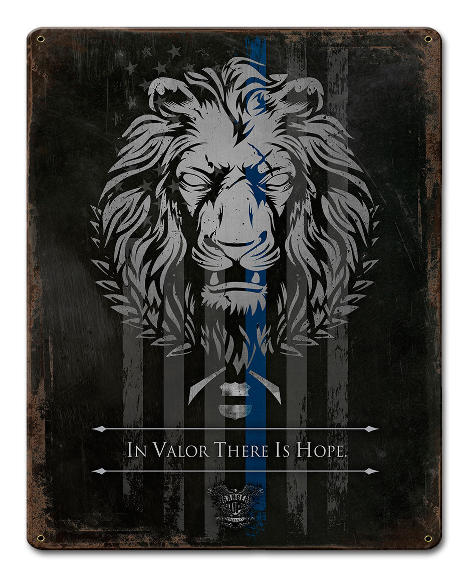 Live As A Lion 12 X 15