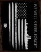 911 New York Flag Tribute 12 X 15